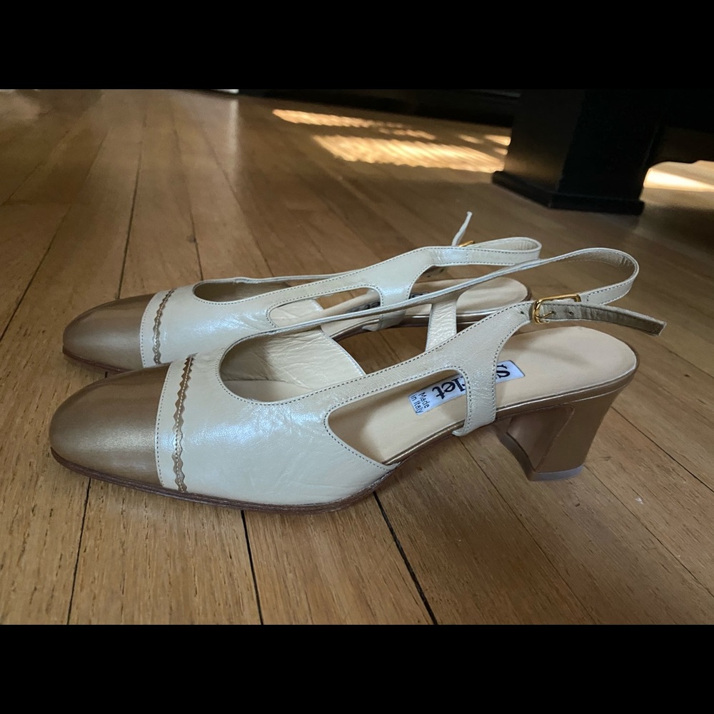 New Tan/beige Starlet Heels Size 38.5 (US 8.5)